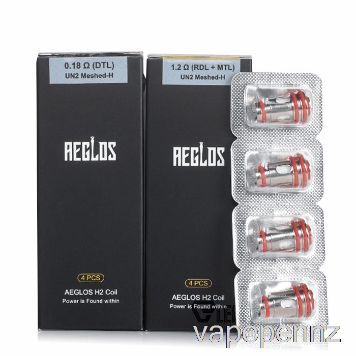Uwell AEGLOS H2 Replacement Coils 0.18ohm Aeglos H2 Coils VAPE NZ